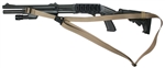 Mossberg 590 With M-4 Stock CQB 3 Point Sling