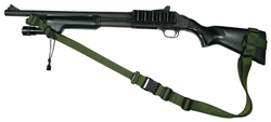 Mossberg 590 With Hogue 12" LOP Stock Raider 2 Point Tactical Sling
