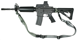 CCS Convertible 1 or 2 Point Tactical Sling, Webbing Attachment Version