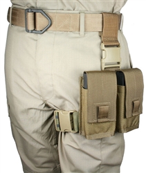 ASG Series 20 rd 7.62NATO 2 Magazine Tactical Thigh Rig