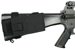 M-16 / AR-15 Buttstock Magazine Pouch, Holds (1) 30 round 5.56mm Magazine, Rear Adapter Provided