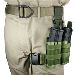 30 rd 5.56mm 2 Magazine Rapid Reload Tactical Thigh Rig