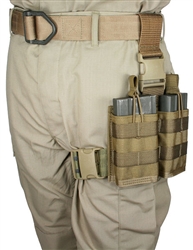 20 rd. 7.62NATO 2 Magazine Rapid Reload Tactical Thigh Rig