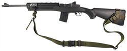 Ruger Mini-14 / 30 With Amega Ranges Handguard and Sling Mount Raider II 2 Point Sling