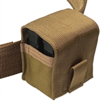 Belt Mounted Double 10 rd. PMAG / Amend2 Flapped Magazine Pouch - Fits up to 2" wide belts