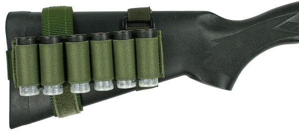 Ultimate Arms Gear Tactical Weaver Picatinny Rail Mounted Remington 870 11-87 1187 4 Round 12 Gauge Shotgun Stock Shot Shell Shotshell Ammo Carrier Holder 