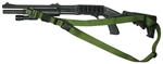 Remington 870 With M-4 Stock SOP 3 Point Tactical Sling