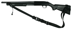 Mossberg 500 / Maverick 88 With Hogue 12" LOP Stock Raider II 2 Point Sling