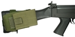 FN FAL Buttstock Magazine Pouch, Holds (1) 20 round 7.62 x 51mm Magazine, Rear Adapter Provided