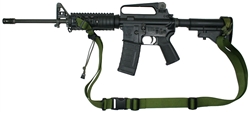 M-4A1 2 Point Sling With Rail Mount Swivel Combo
