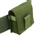 Belt Mounted Single 10 rd. Mini-14 / Mini-30 Flapped Magazine Pouch - Fits up to 2" wide belts