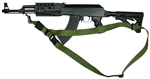 AK-47 With Magpul M-4 Type Stock SOP 3 Point Tactical Sling