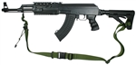 AK-47 With Magpul M-4 Type Stock Raider II 2 Point Sling