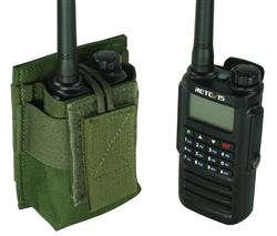 Retevis RT87 With Extended Length Battery Belt Mounted Radio Pouch