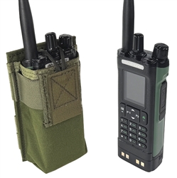 Baofeng DM-32UV / UV-32 with Standard Length Battery Belt Mounted Radio Pouch