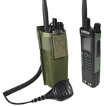 Baofeng DM-32UV / UV-32 with Extended Length Battery MOLLE Radio Pouch