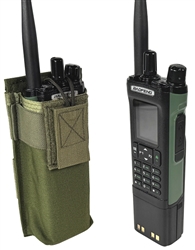 Baofeng DM-32UV / UV-32 with Extended Length Battery Belt Mounted Radio Pouch