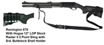 Remington 870 and 1187 Raider II 2 Point Sling with Buttstock Shell Holder Combo