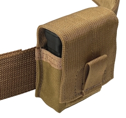 Belt Mounted Single 10 rd. PMAG / Amend2 Flapped Magazine Pouch - Fits up to 2" wide belts