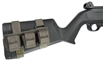 Ruger 10/22 Magpul X-22 Buttstock Magazine Pouch - Holds (3) 10rd. Magazines